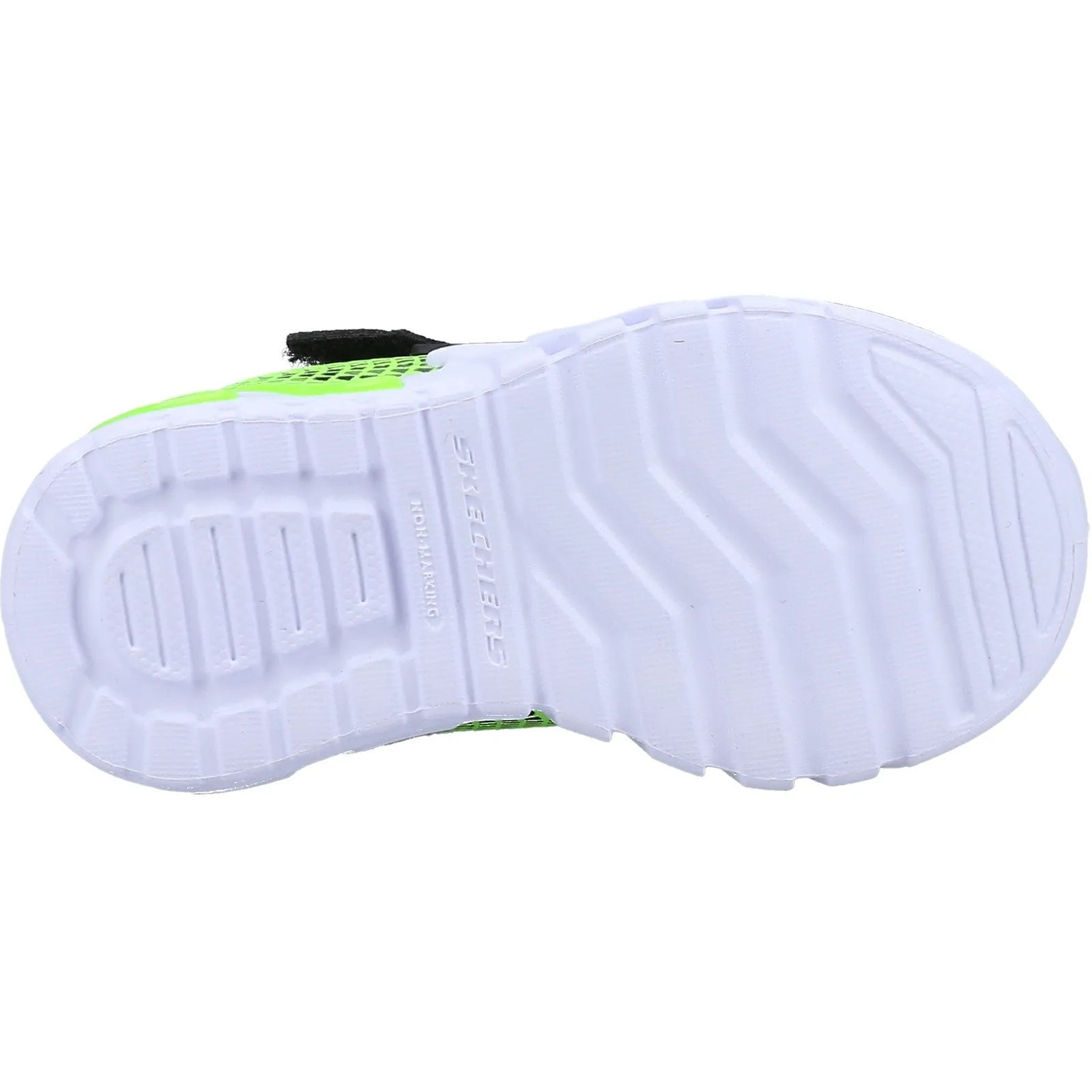 Skechers Infant Boys Flex-Glow Elite Vorlo Light Up Trainers - Lime