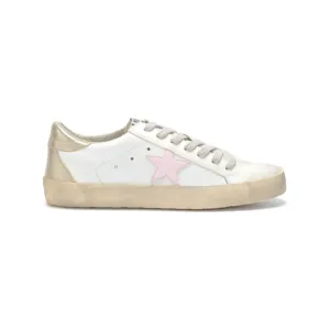 Sofia White Pink Star Sneaker