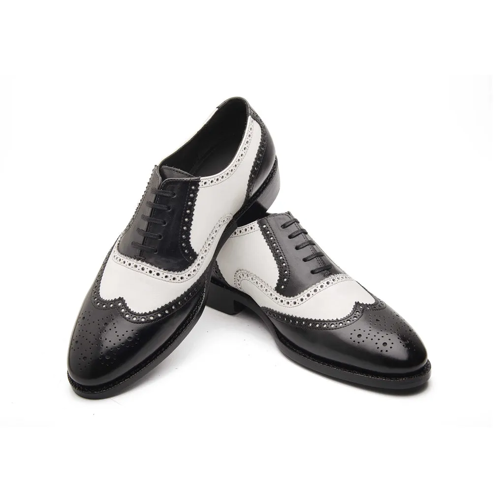 Specter, Spectator Shoes - Noir Blanc | Hand Welted | Classics Collection