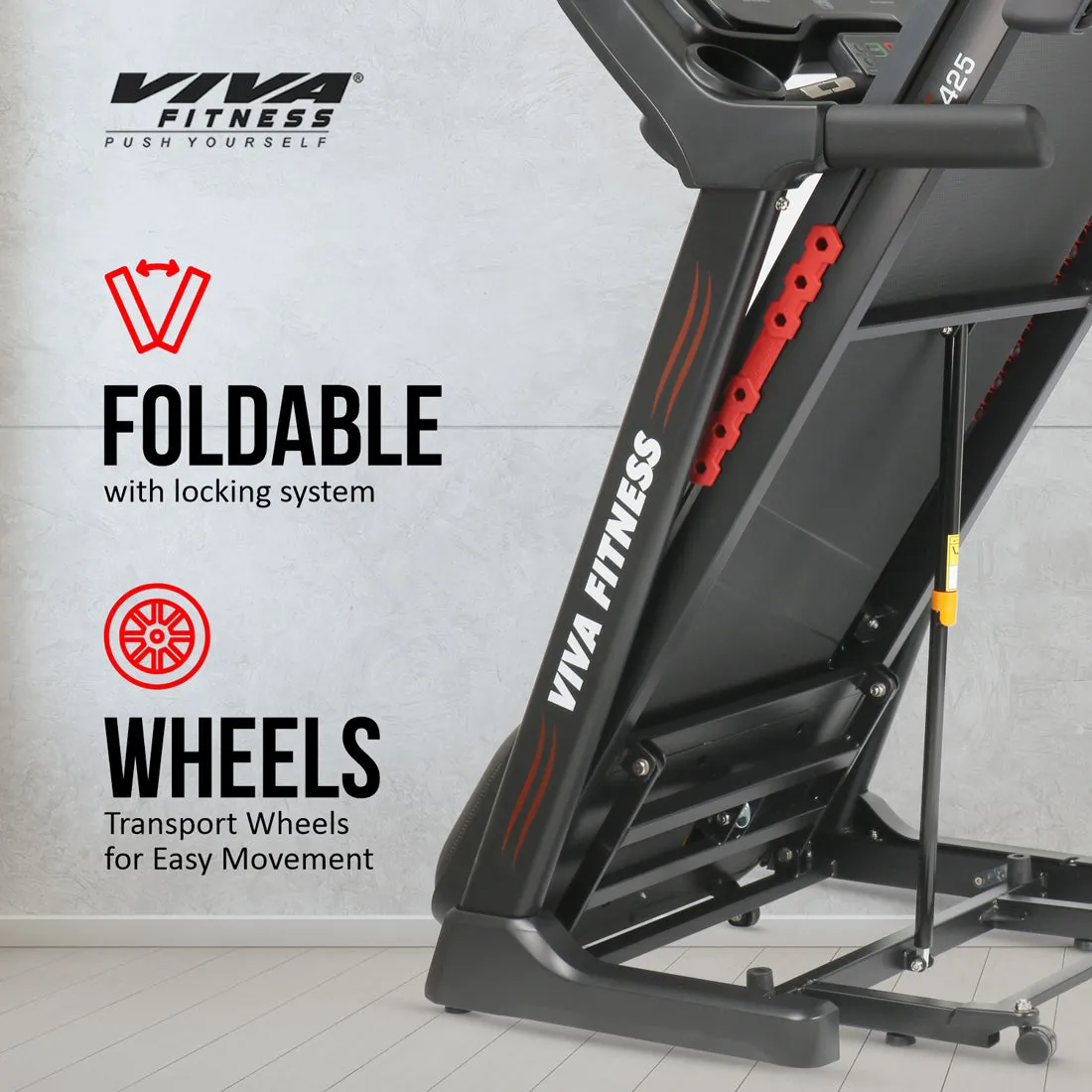 T-425 DC Motorized Treadmill
