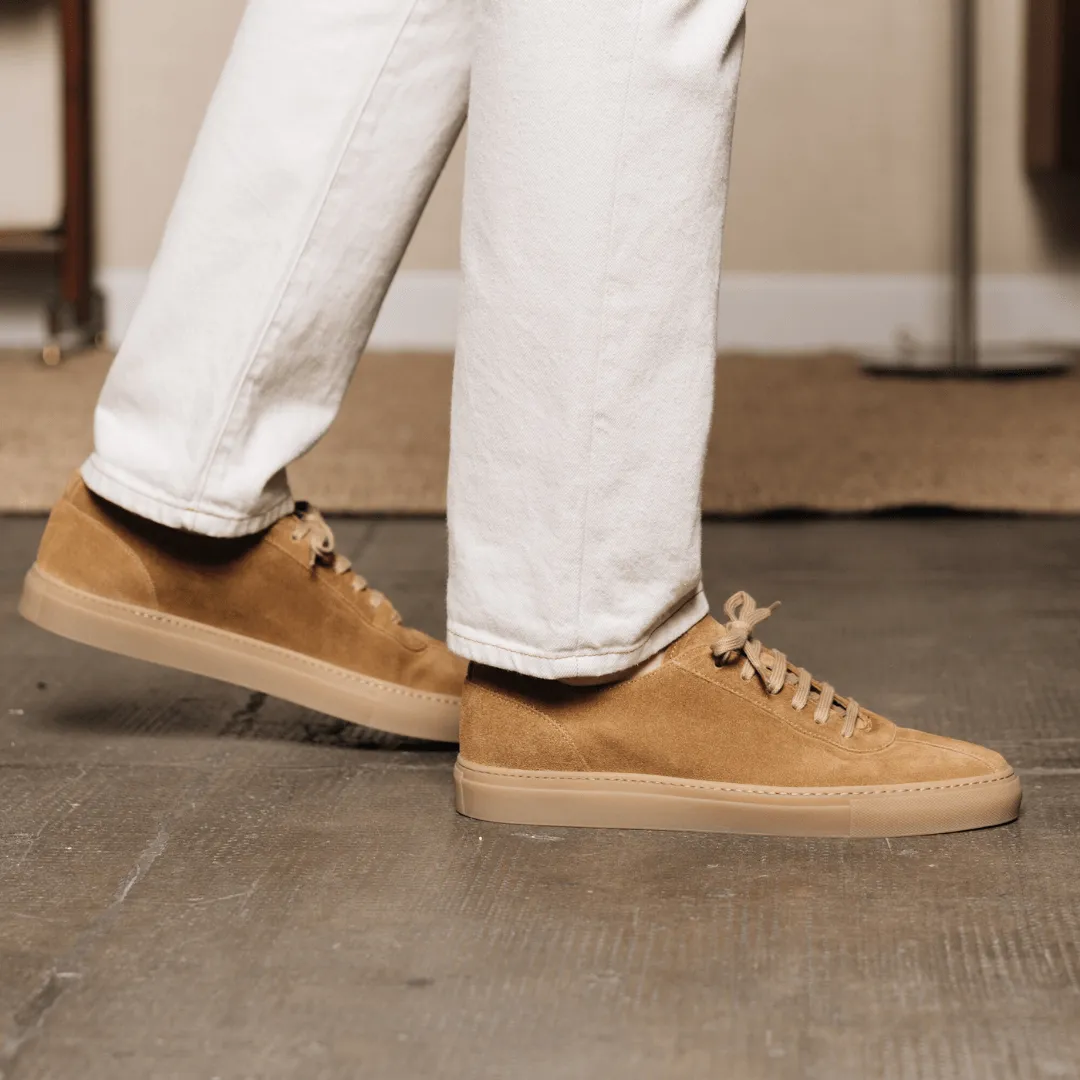 Tara Sneaker - Daim Beige pour homme