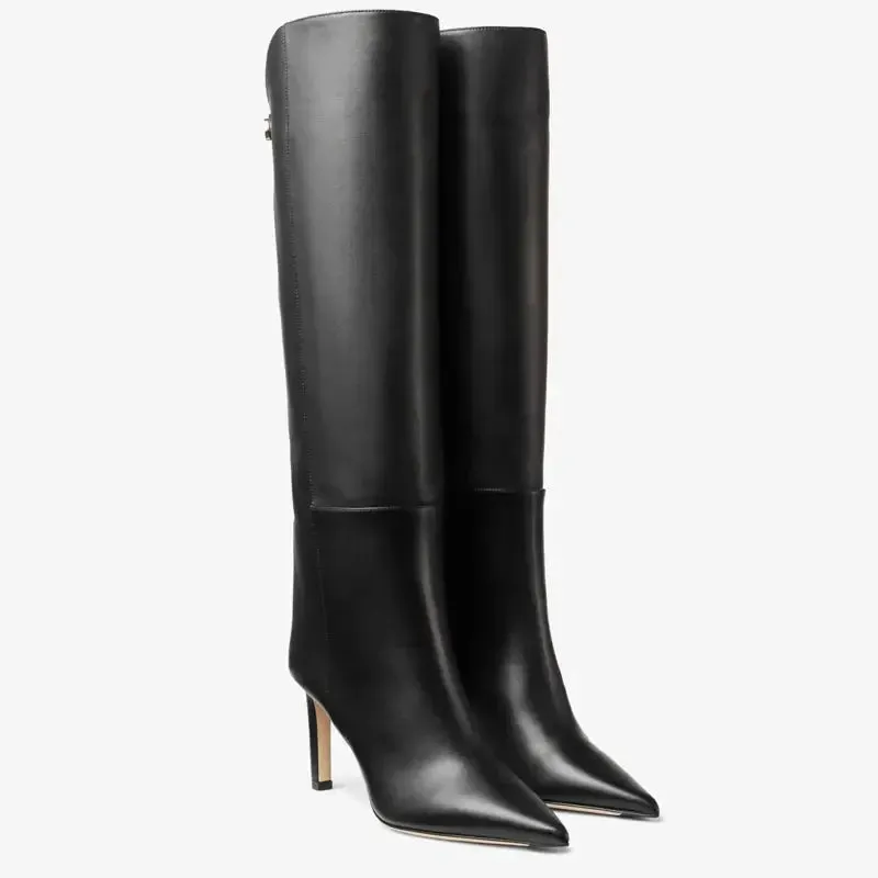 TILLY | Eco-Leather Knee-High Boots