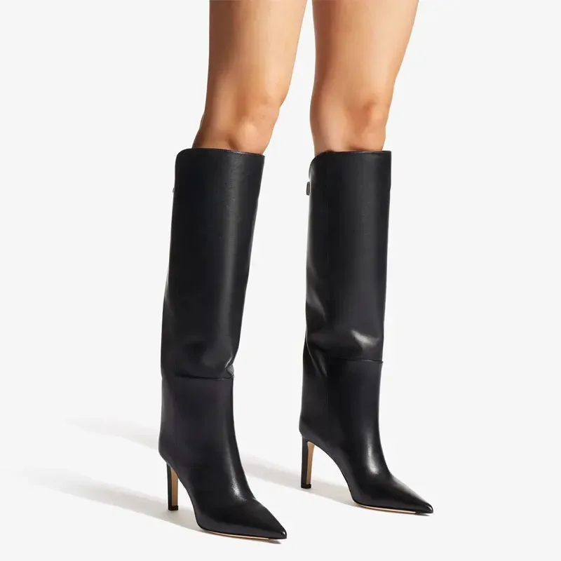 TILLY | Eco-Leather Knee-High Boots