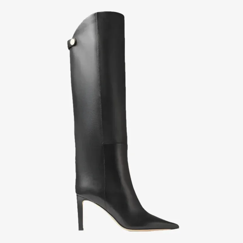 TILLY | Eco-Leather Knee-High Boots