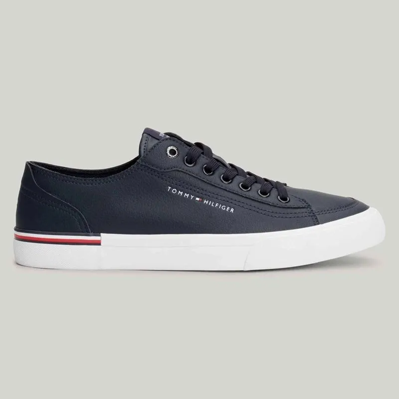 Tommy Hilfiger Debossed Logo Trainers TOM153