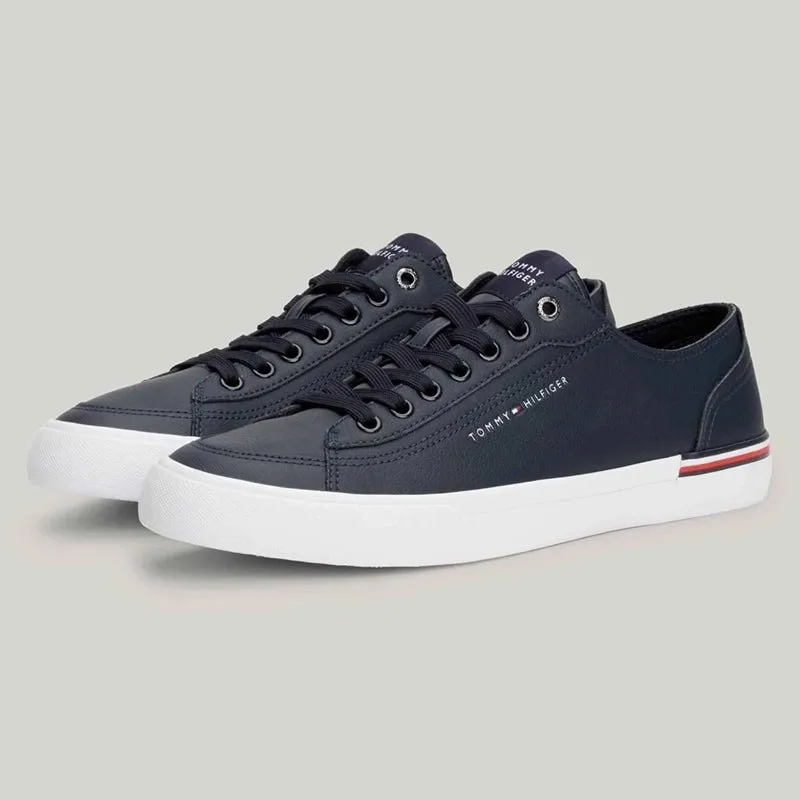 Tommy Hilfiger Debossed Logo Trainers TOM153