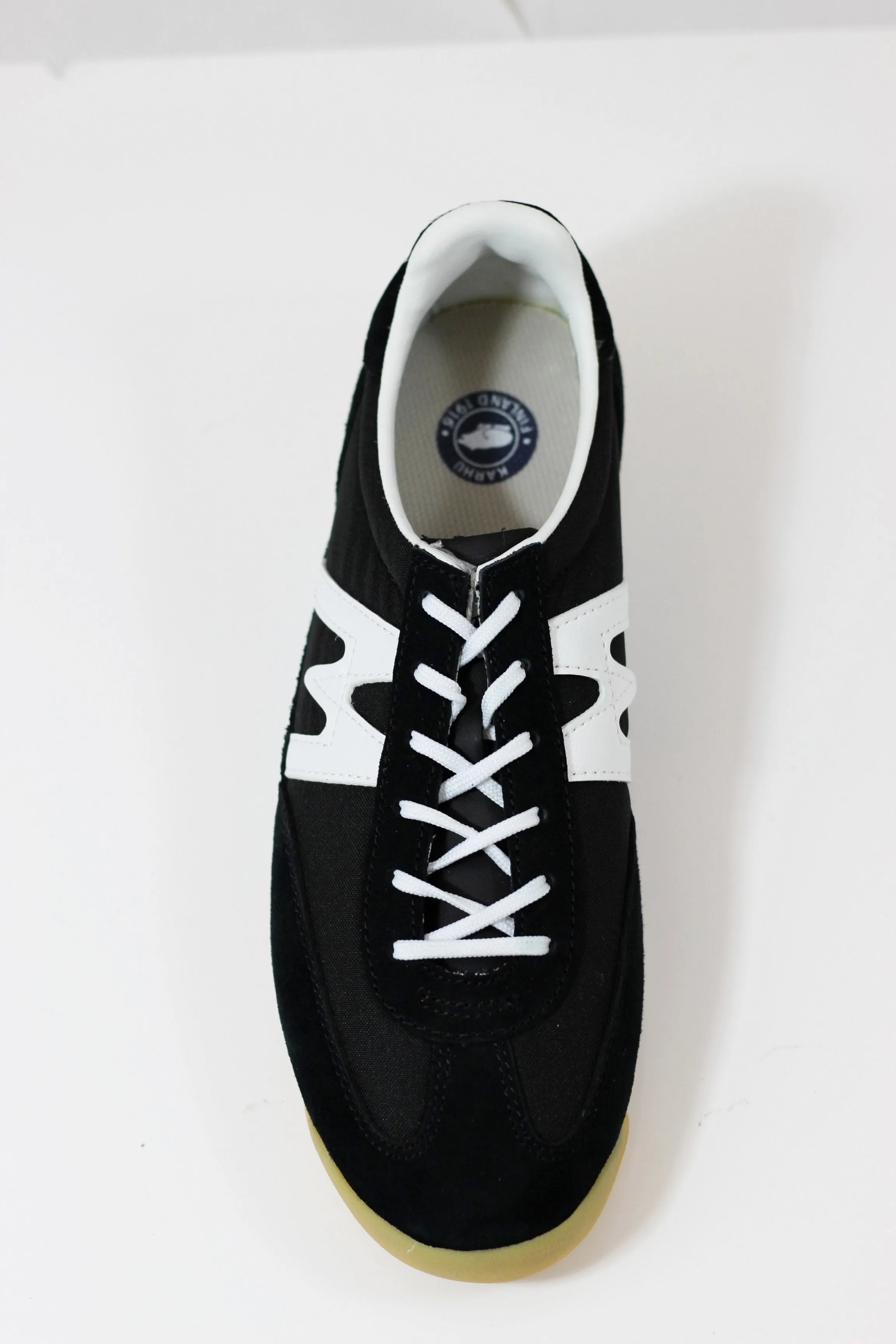 Unisex Mestari Sneaker - Black White Suede/Nylon
