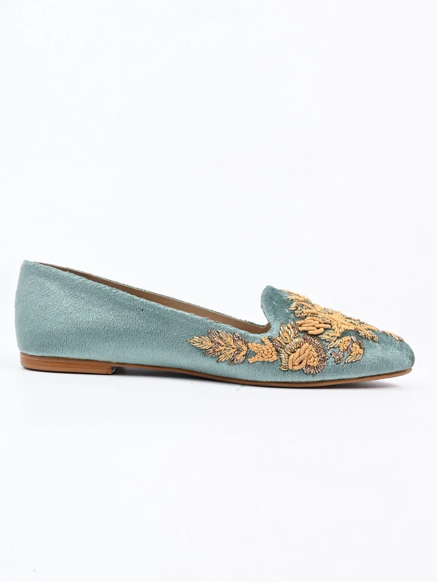Velvet Pumps For Women