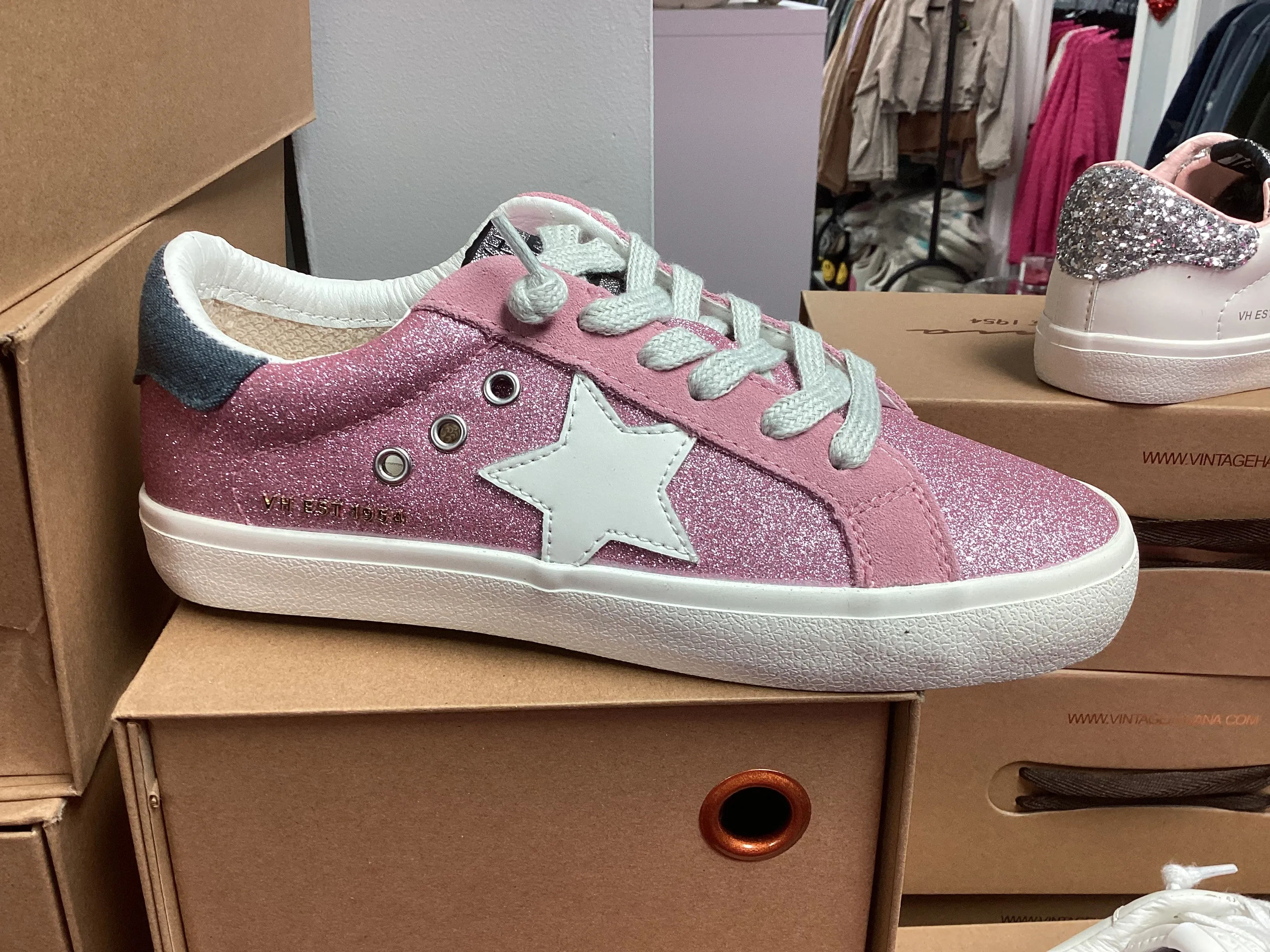 Vintage Havana Rinat - Pink Glitter