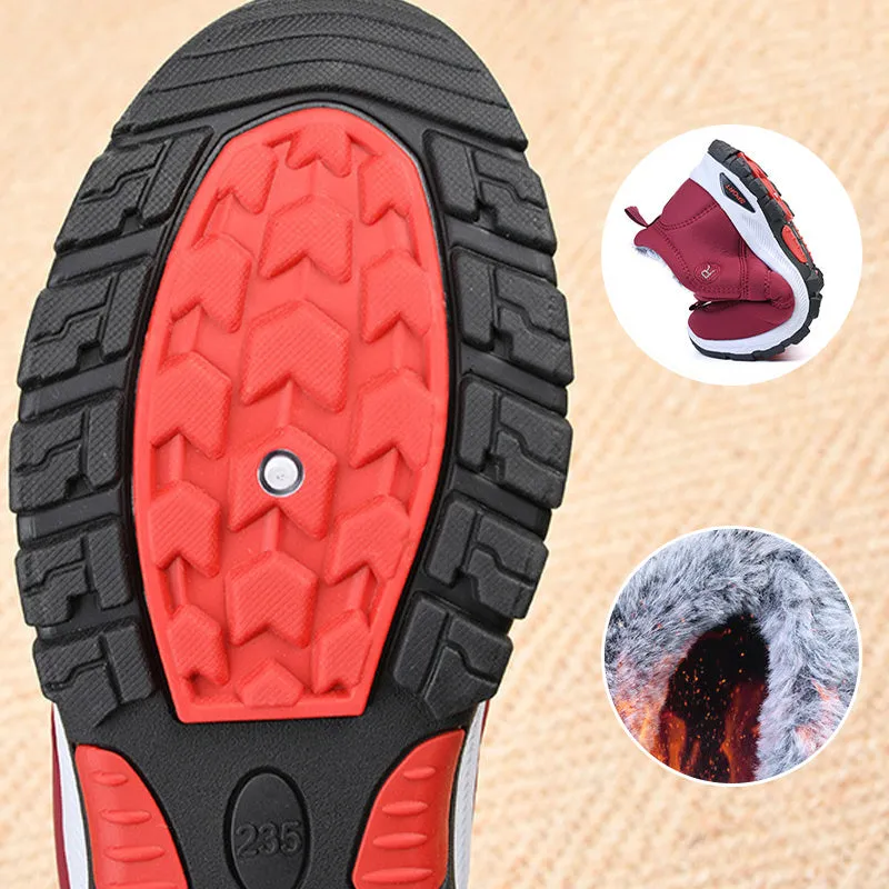 Warm and Stylish Slip-Resistant Winter Shoes