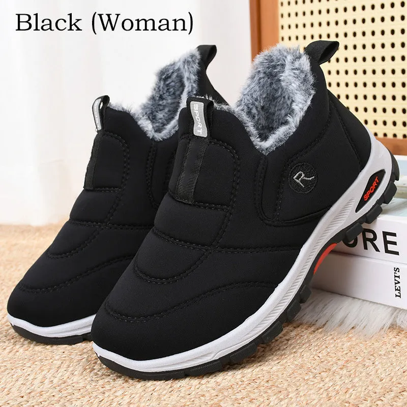 Warm and Stylish Slip-Resistant Winter Shoes