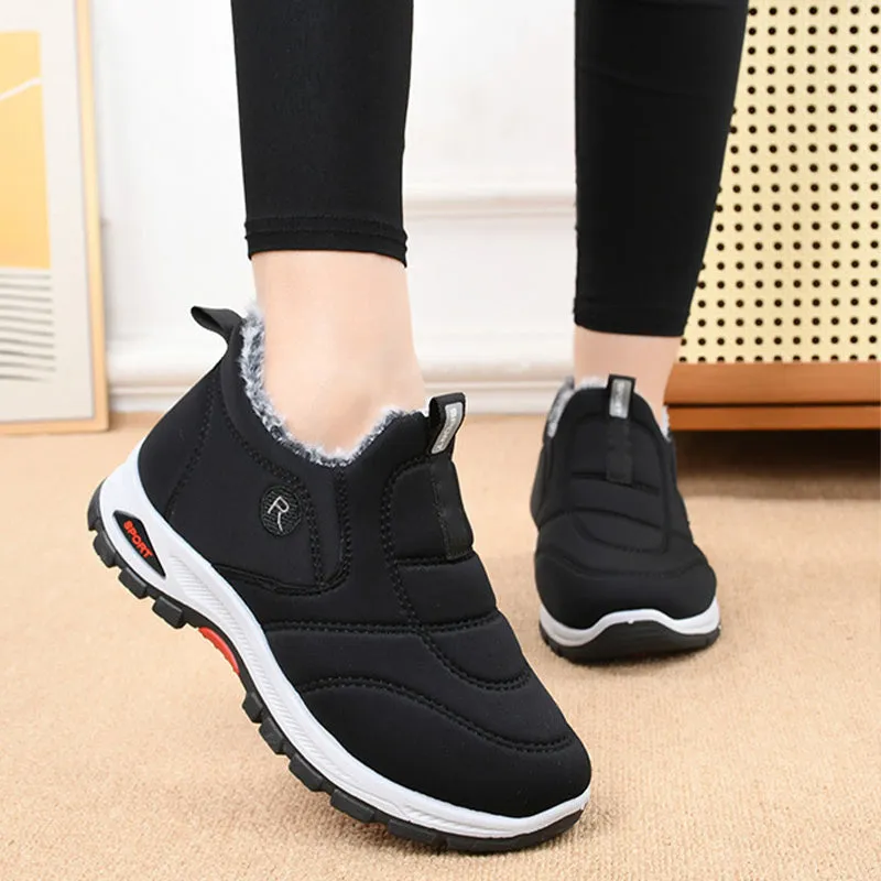 Warm and Stylish Slip-Resistant Winter Shoes