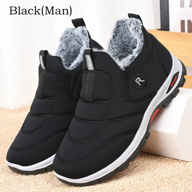 Warm and Stylish Slip-Resistant Winter Shoes