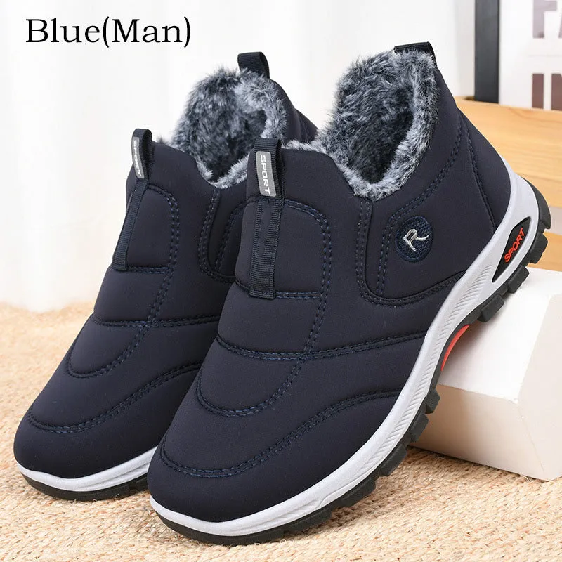Warm and Stylish Slip-Resistant Winter Shoes