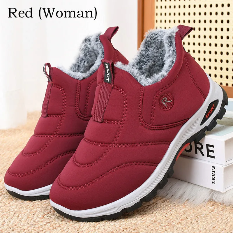 Warm and Stylish Slip-Resistant Winter Shoes