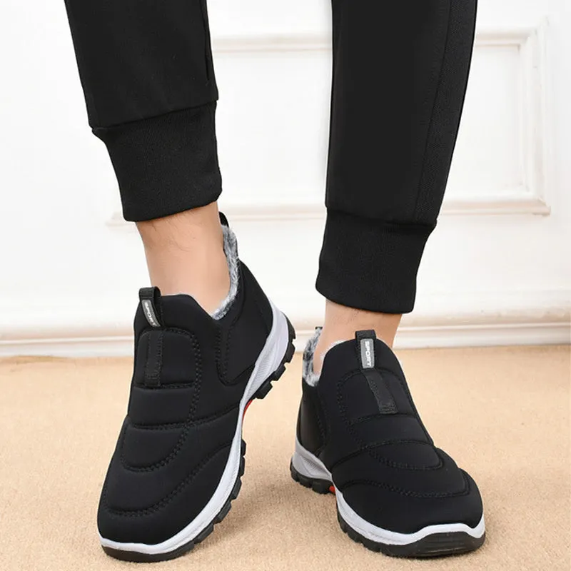 Warm and Stylish Slip-Resistant Winter Shoes