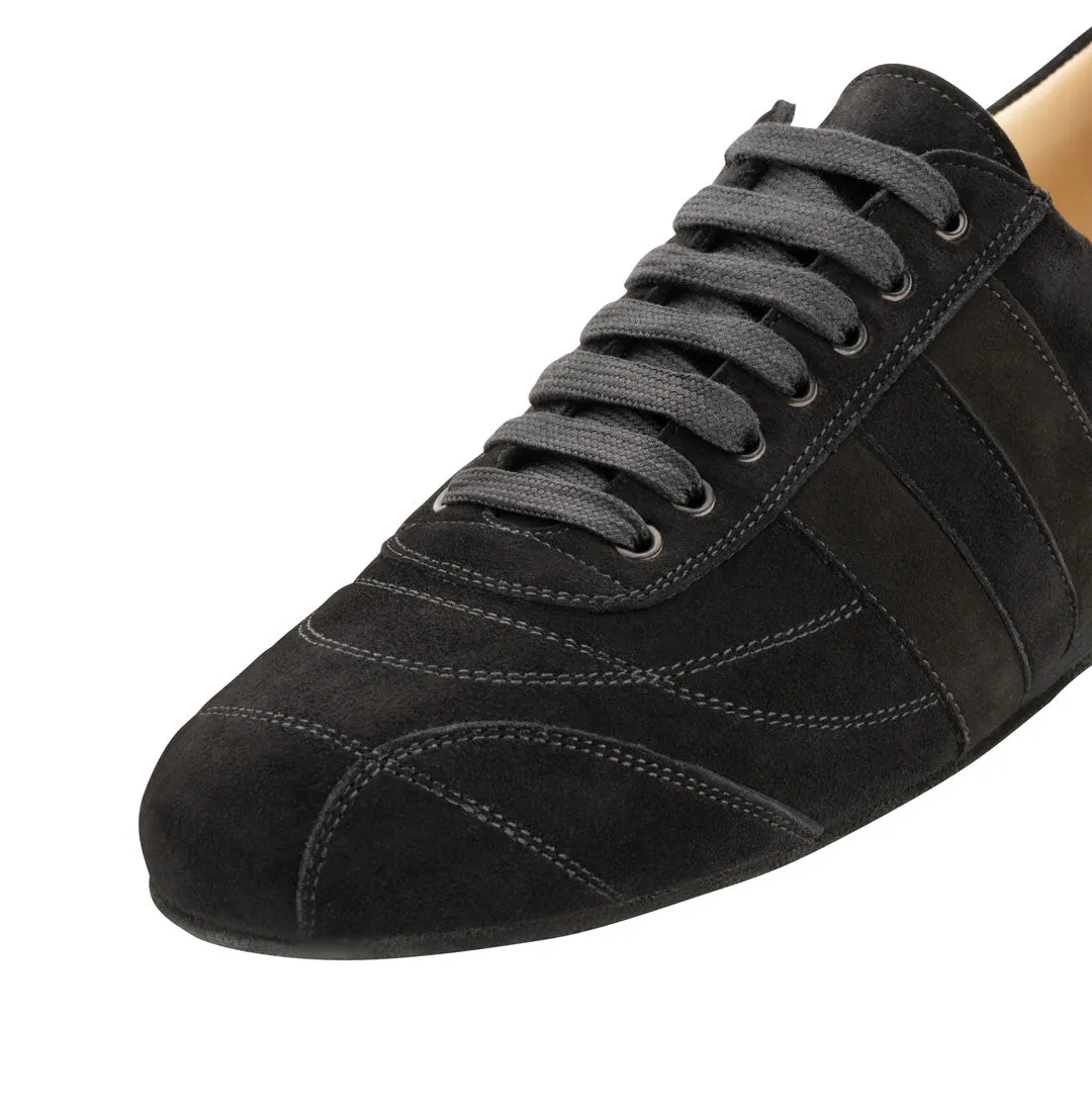 Werner Kern-Mens:  Stuttgart RI | Midnite Suede | 0.5" Wedge Heel
