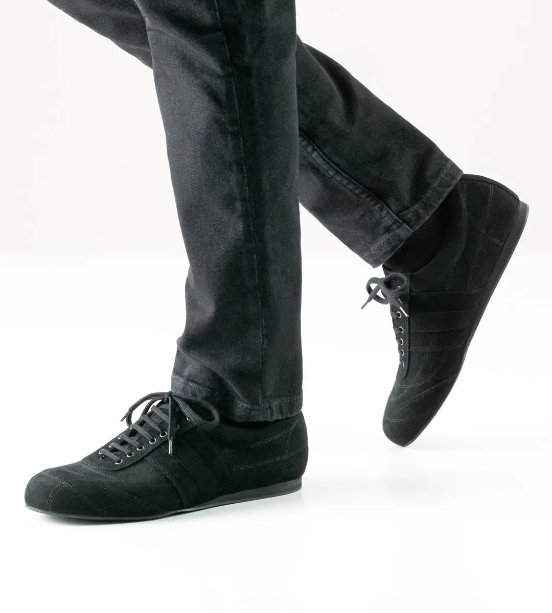Werner Kern-Mens:  Stuttgart RI | Midnite Suede | 0.5" Wedge Heel
